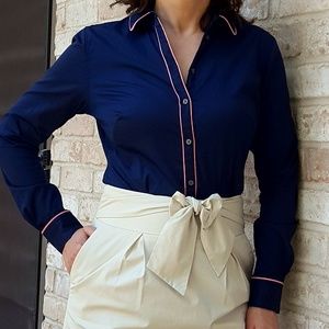 Banana Republic Milly navy career top 10